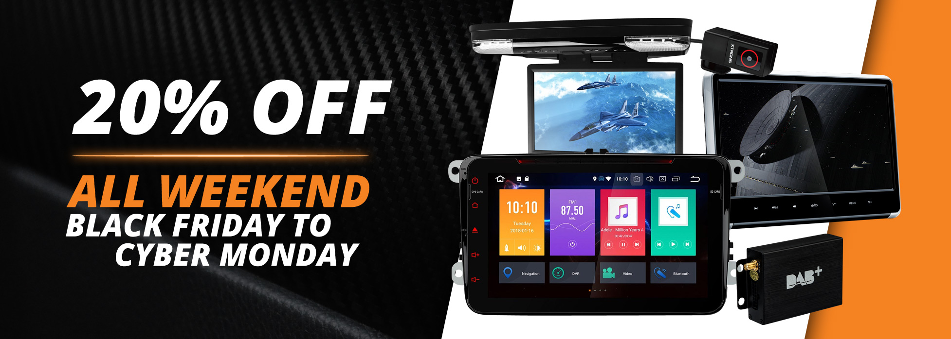 black friday cyber monday banner